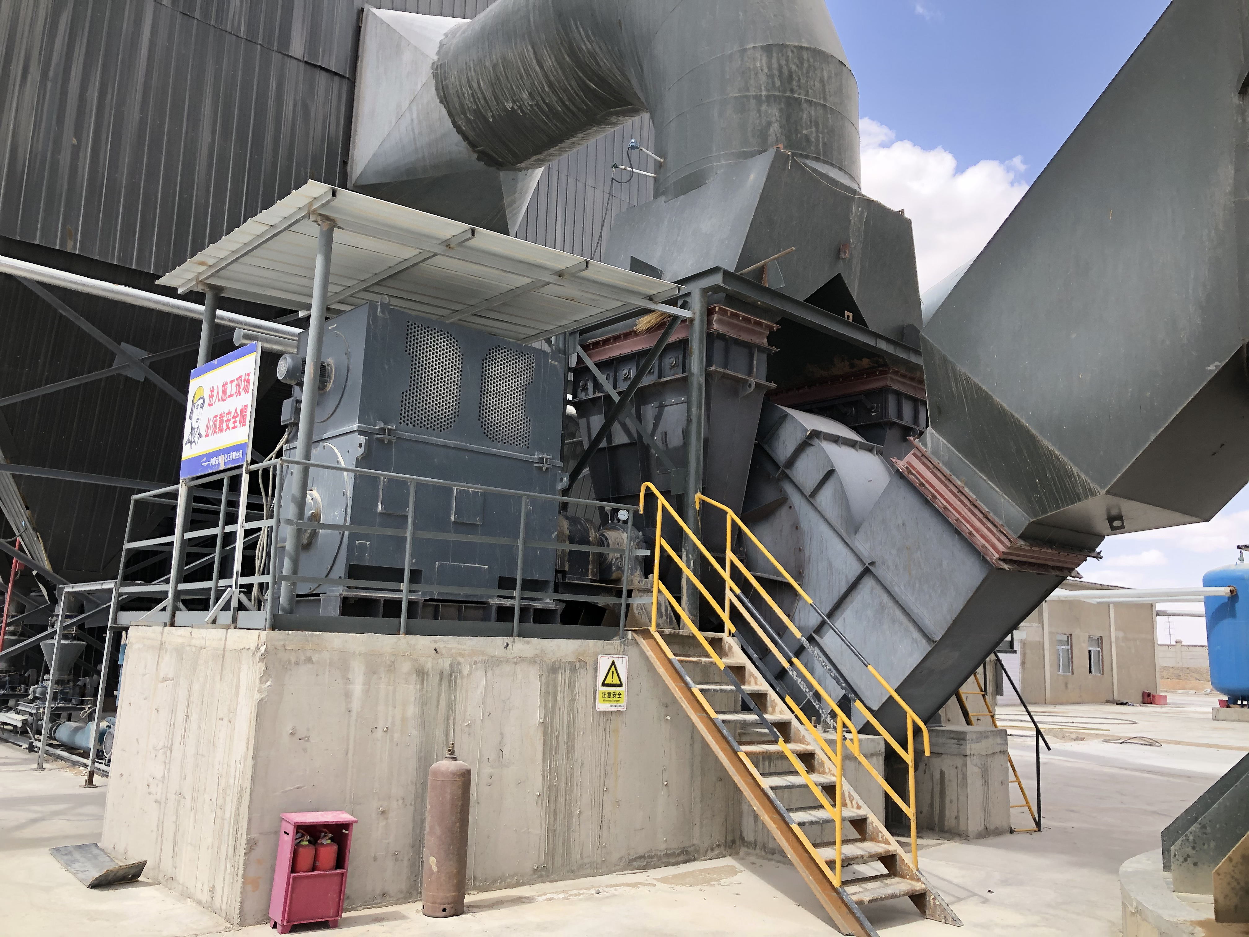 2022年最新改進窯尾風機、石灰窯尾高溫風機圖片4