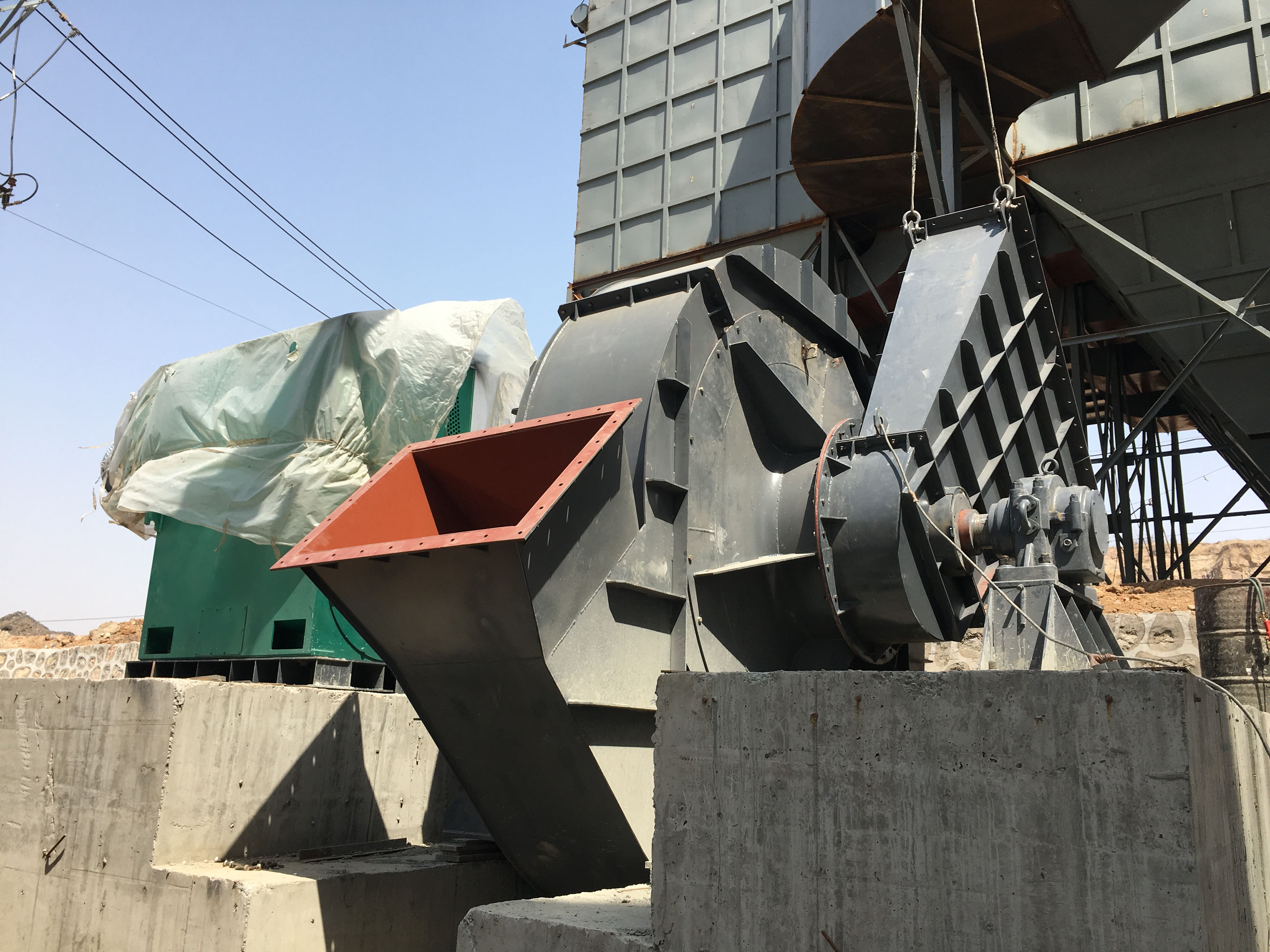 2022年最新改進窯尾風機、石灰窯尾高溫風機圖片6